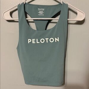 Peloton Teal Workout Tank